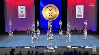 Team Finland Jr Coed Elite ICU World Cheerleading Championship 2024 Semi Finals