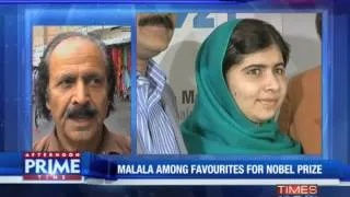Malala among favourites for Nobel prize
