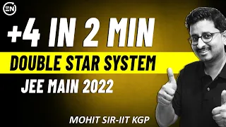 Double Star System in 2 min | Most asked Question in Gravitation | JEE Main 2024 | Mohit Sir