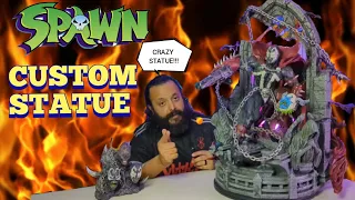 UNBOXING CUSTOM SPAWN STATUE AND REVIEW