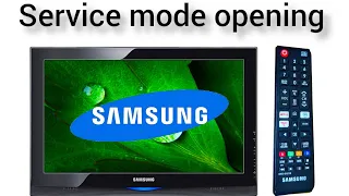 samsung led tv service mode