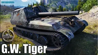 Колобанов на немецкой АРТЕ ✅ World of Tanks G.W. Tiger лучший бой