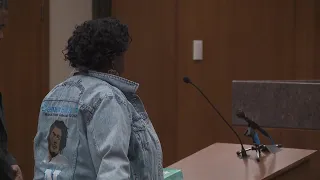 Deshaun Hill's mom speaks during Cody Fohrenkam sentencing hearing