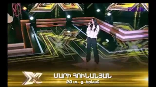 X factor Armenia  Mari Hunanyan  22 01 2017 (Maroon 5 - This Love)