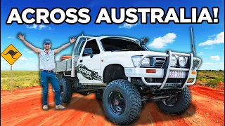 I DROVE THIS 30 YEAR OLD 4WD ACROSS AUSTRALIA!