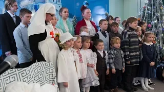 Выступление воскресной школы с. Богородичное 9.1.19 г.