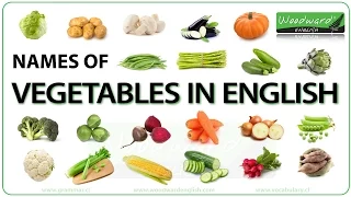 Vegetables in English - Names of Vegetables - English Vocabulary