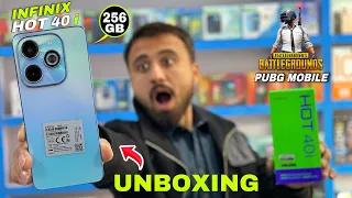 Infinix Hot 40i Unboxing | 256GB, 50MP, 90Hz Display,  | Pubg Gaming Mobile | Price In Pakistan