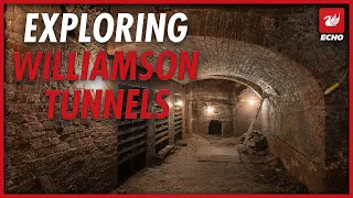 Exploring deep beneath Liverpool's Williamson Tunnels