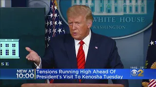 Some Worry Ahead Of President Trump's Visit To Kenosha