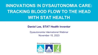 Innovations in Dysautonomia Care: Tracking Blood Flow to the Head with STAT Health