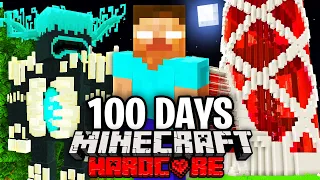 Saya Bertahan 100 Hari sebagai HEROBRINE di Minecraft Hardcore.. Inilah Yang Terjadi..