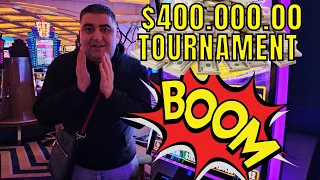 $400,000 Tournament & EPIC JACKPOTS On New Dollar Storm Slot Machine