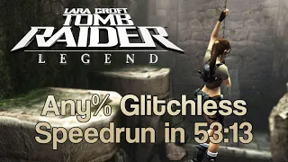 Tomb Raider: Legend Speedrun in 53:13 (Any% Glitchless)