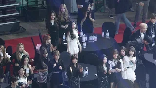 190123 GIDLE, IZONE Reaction to Dance, Lim Chang Jung (임창정 댄스무대보는 여자아이들, 아이즈원) 4K 직캠 by 비몽