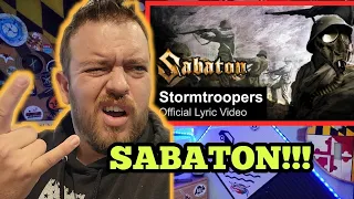 NOT STAR WARS?! SABATON - Stormtroopers(Official Lyric Video) | REACTION!!!