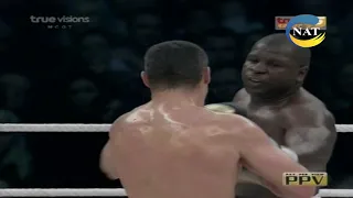 Vitali Klitschko so găng cùng Kevin Johnson [Pro_Boxing]