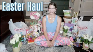 HomeGoods Easter & Spring Haul!  What's In My Kids' Easter Baskets, Some & More! Tj Maxx & Target
