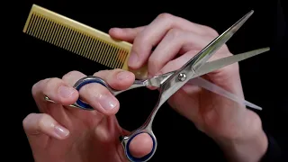 ASMR Super Haircut Best time and sound to sleep