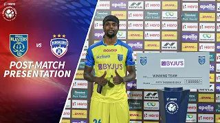 Post-match Presentation - Kerala Blasters 2-1 Bengaluru FC - Match 65 | Hero ISL 2020-21