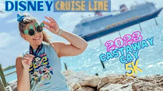 Disney Cruise Line CASTAWAY CAY 5K / Disney Wish / Spring 2023