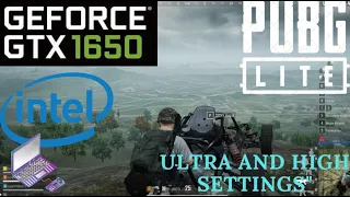 PUBG PC LITE on lenovo legion y540 (i5 9300h,gtx 1650,8gb)