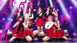 "CUTE" TWICE - OOH-AHH (Like OOH-AHH) @ Popular song Inkigayo 20160110