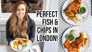 PERFECT fish & chips in London!