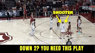 Sideline Out of Bounds vs Man Defense
