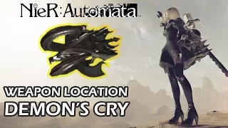 Nier Automata - Weapon Location "Demon's Cry"