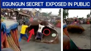 EGUNGUN MASQUERADE  DEEP SECRET EXPOSED BY WIND (VIDEO)