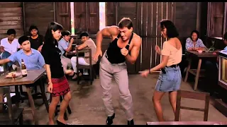 Kickboxer, (1989) Van Damme Dance moment from the movie