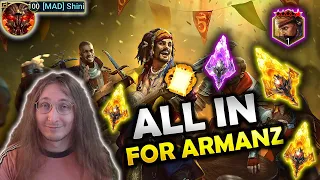 You Dont Want To Miss Out On Armanz Soul!! Pulling All My Sacreds - Raid Shadow Legends