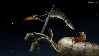 Samorost 3 Robotic Knight VS Evil Monk