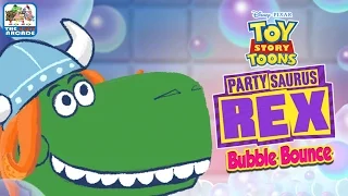 Toy Story Toons - PartySaurus Rex: Bubble Bounce - Throw An Epic Party (Gameplay)