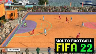 Fifa 22 Volta Football - Liverpool VS Manchester City Match Gameplay