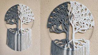 DIY Macrame Tree of Life Wall Hanging | Step by Step Tutorial|How to make Macrame Tree of Life