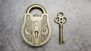 Trick lock. Do you need a key to open it?