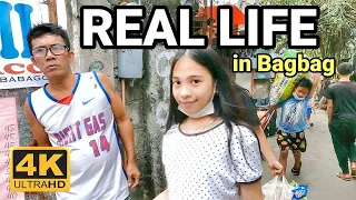 PHILIPPINES LIFE | EXTREME WALK at Hidden Narrow Alley Residence in BAGBAG [4K] 🇵🇭