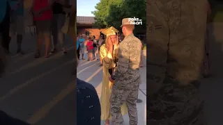 Military Brother Surprise Visits Sister on Her Graduation Day | Shorts