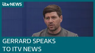 Steven Gerrard interview: Rangers title win, England and Liverpool links | ITV News