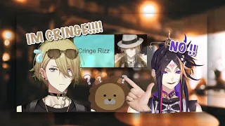 Luca learns rizz then cringes so hard in front of shu & chat because.. 【NIJISANJI EN】