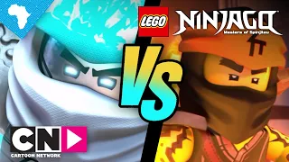 Fire and Ice Mashup | Ninjago | Cartoon Network Africa