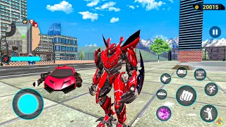 Red Mirage Multiple Transformation Jet Robot Car Game 2020 #2 - Android Gameplay