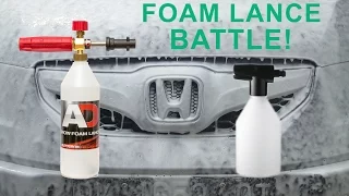 Autobrite Heavy Duty Foam Lance VS Nilfisk Foam Sprayer
