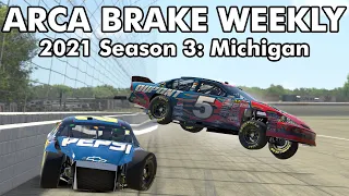 "I killed my iRating to be on ARCA Brake Weekly." | ARCA Brake Weekly from Michigan 21S3