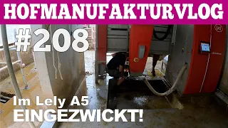 VLOG#208 Im Lely A5 eingezwickt melken! Hofmolkerei Farmvlog