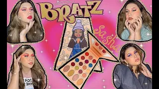 REVOLUTION x BRATZ обзор ПАЛЕТКИ SASHA// повторяю 4 РАЗНЫХ макияжа BRATZ