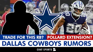 Cowboys Rumors: Tony Pollard Deal Coming? Trade For THIS RB? + Trevon Diggs A Top 10 CB Per ESPN