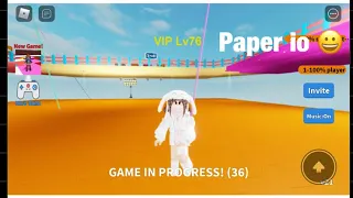 Paper io Roblox (first video) 🙄